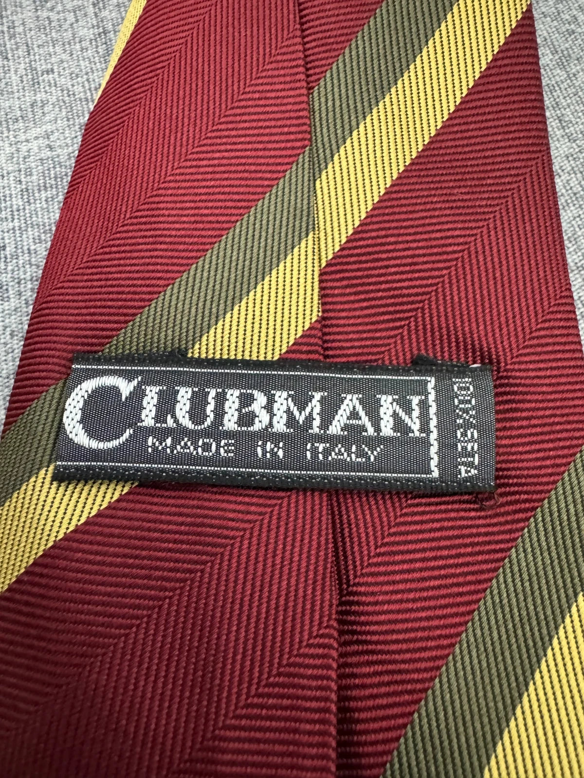 Cravatta Sartoria Italiana Blu Righe Argento 100% Seta Made Italy (CR028)