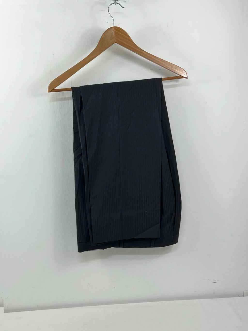 Completo Uomo Nero Gessato Cerruti super 130’s Tg 48 Sartoriale (AP48)