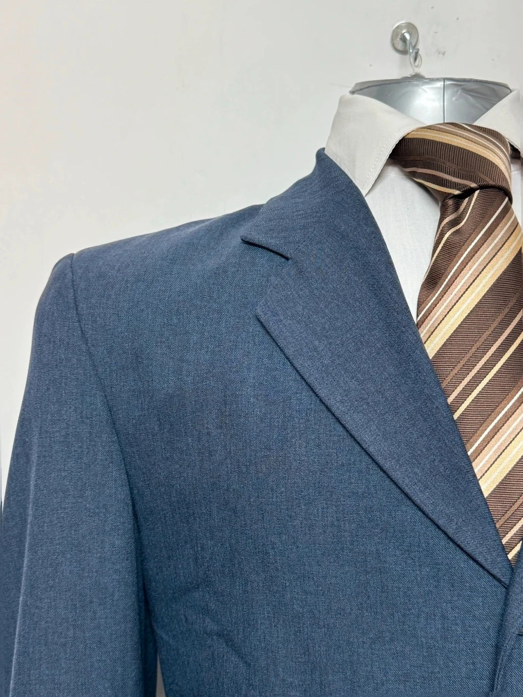 Completo Uomo Blu principe Elegante Classico Taglia 50 (AP66)
