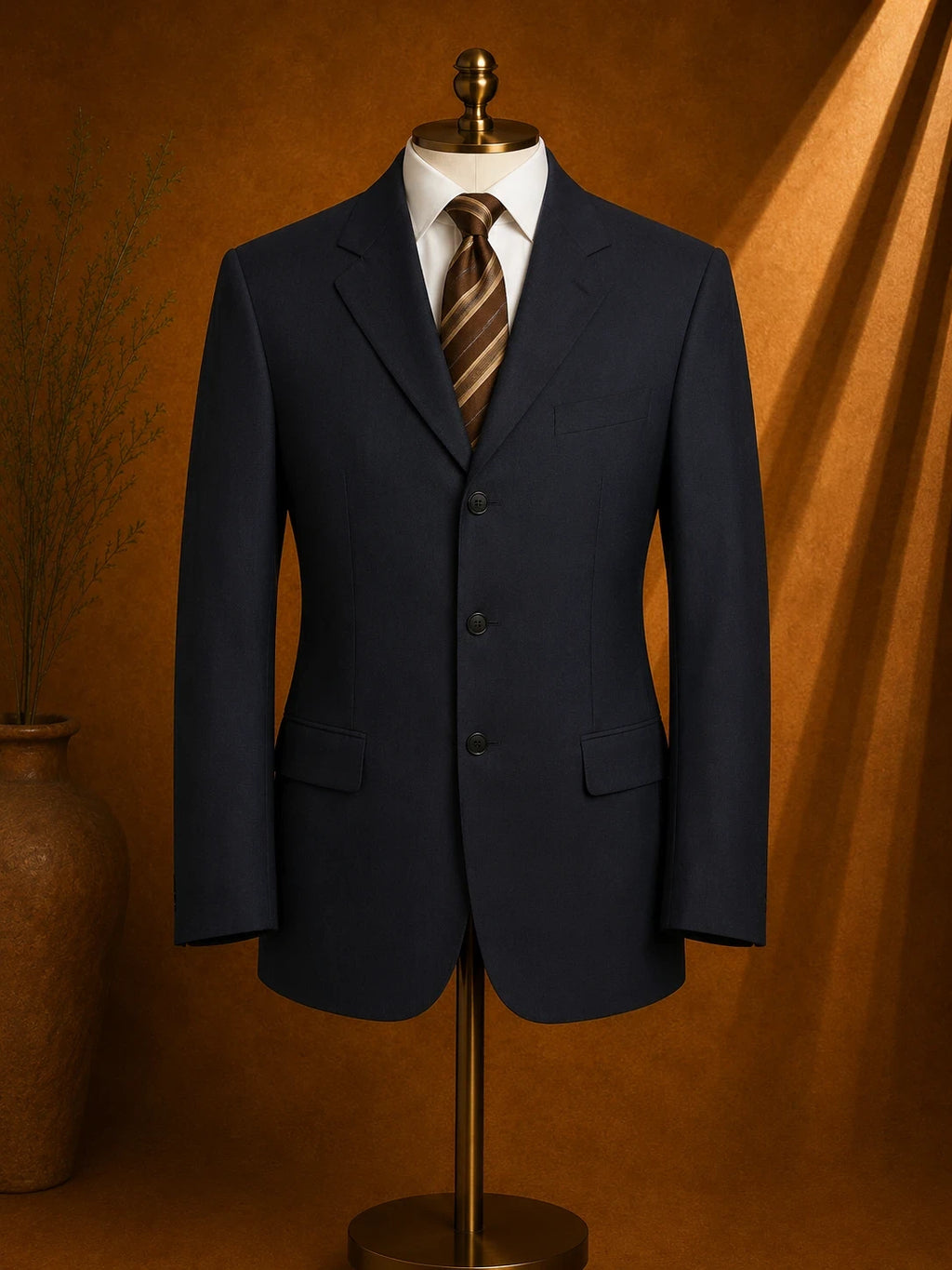 Giacca Uomo Elegante Valentino Uomo Blu Navy – Super 100’s – TG 56 (MA1)