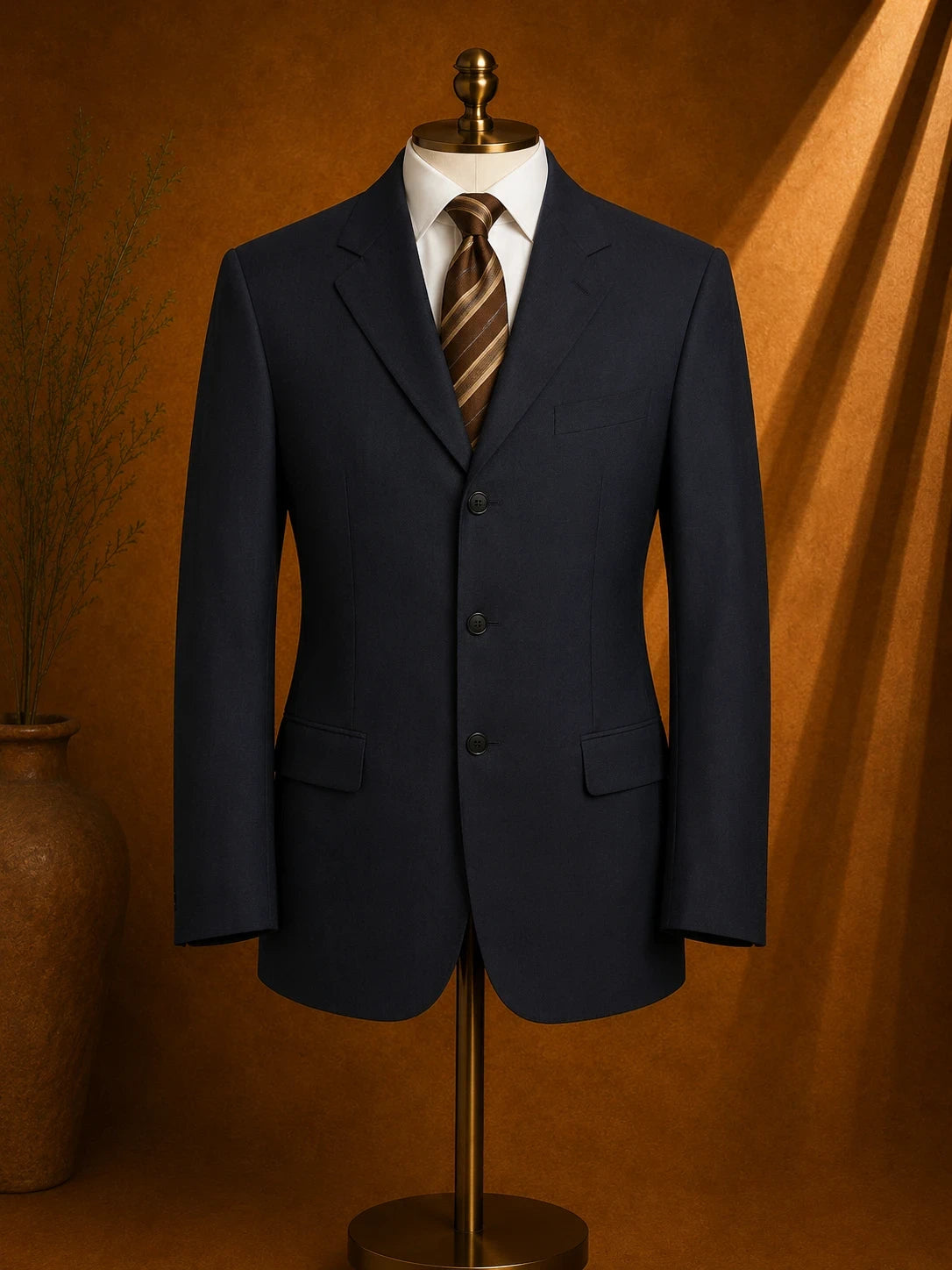 Giacca Uomo Elegante Valentino Uomo Blu Navy – Super 100’s – TG 56 (MA1)