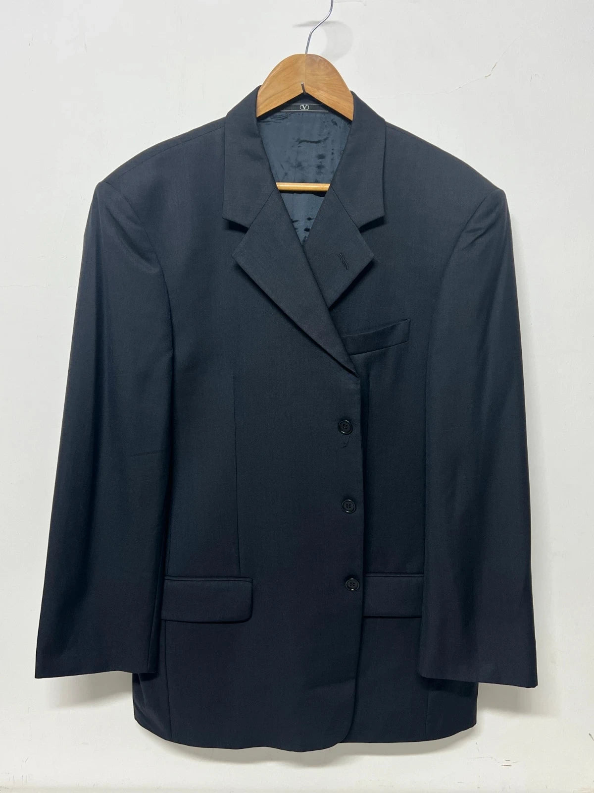 Giacca Uomo Elegante Valentino Uomo Blu Navy – Super 100’s – TG 56 (MA1)