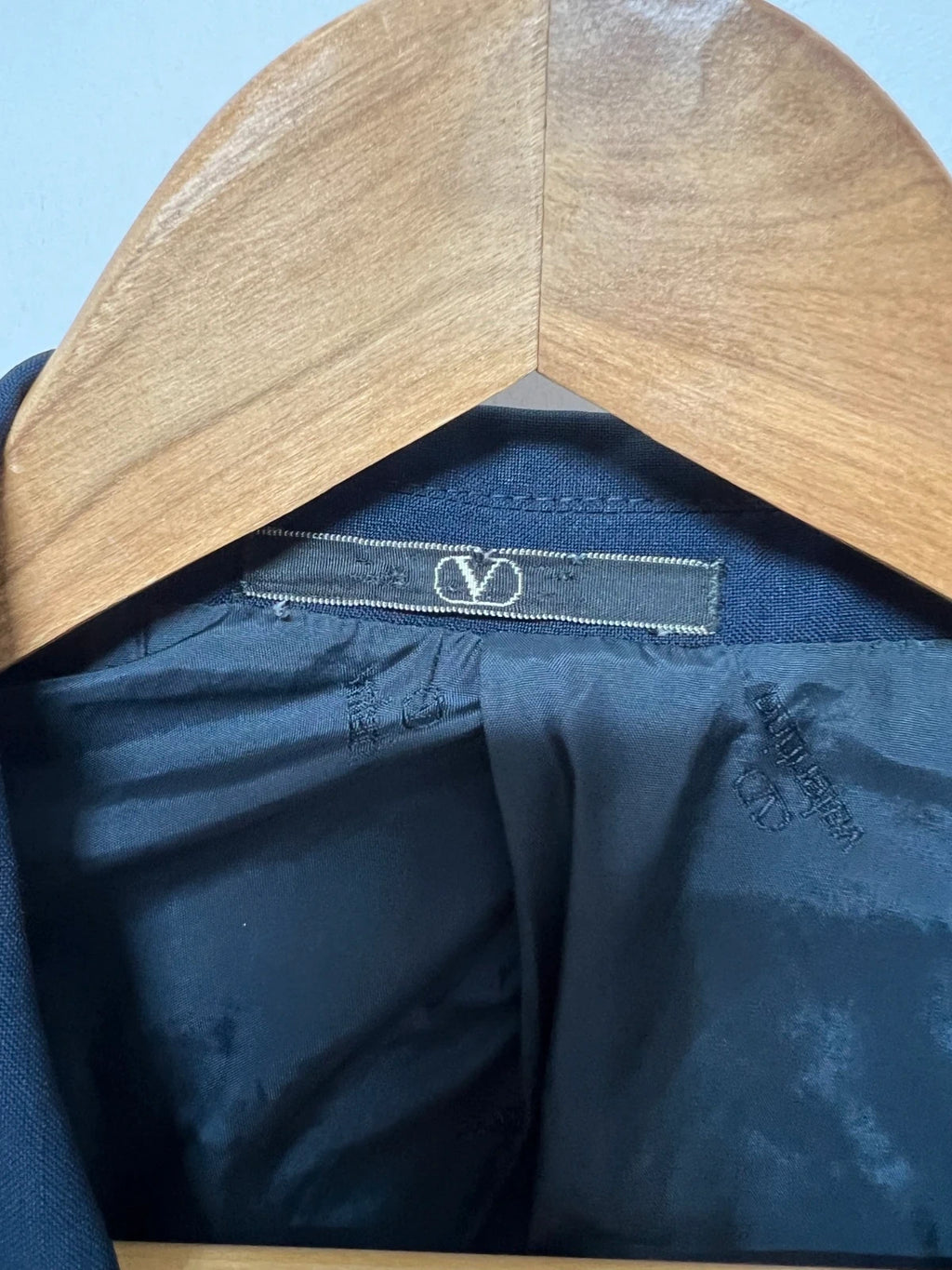 Giacca Uomo Valentino Uomo Blu Navy – Pura Lana Vergine – TG 56 (MA4)