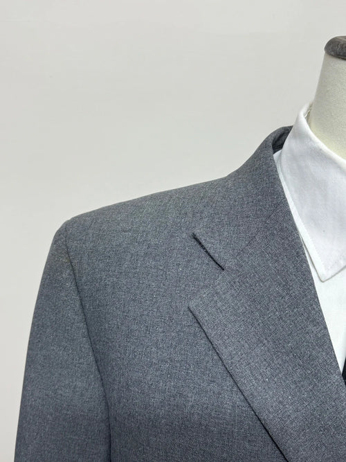 Abito Uomo Grigio Melange Taglia 48 Comfort No Iron (MA25)
