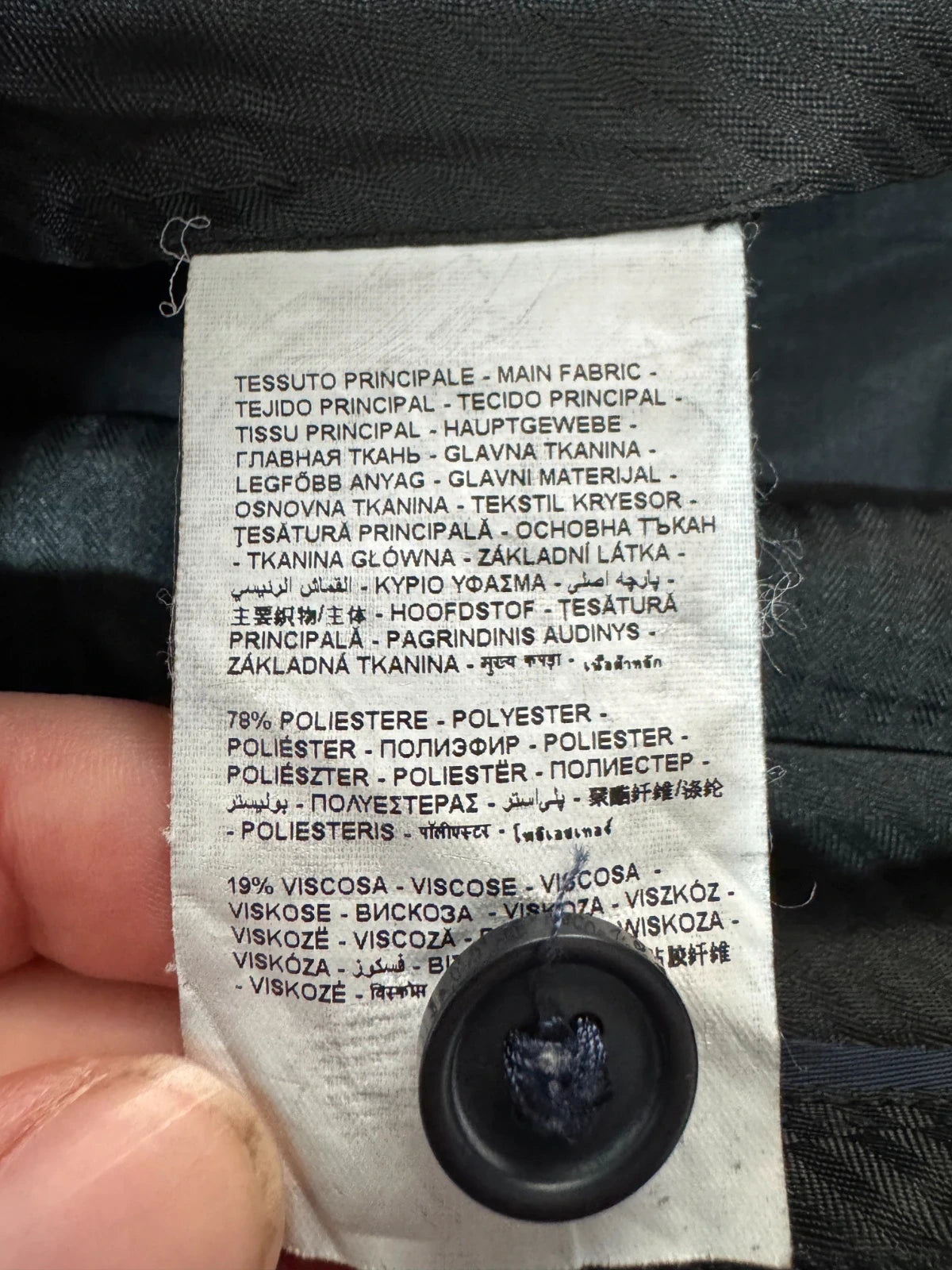 Abito Uomo OVS Blu Navy Elegante Taglia 54 (MA27)