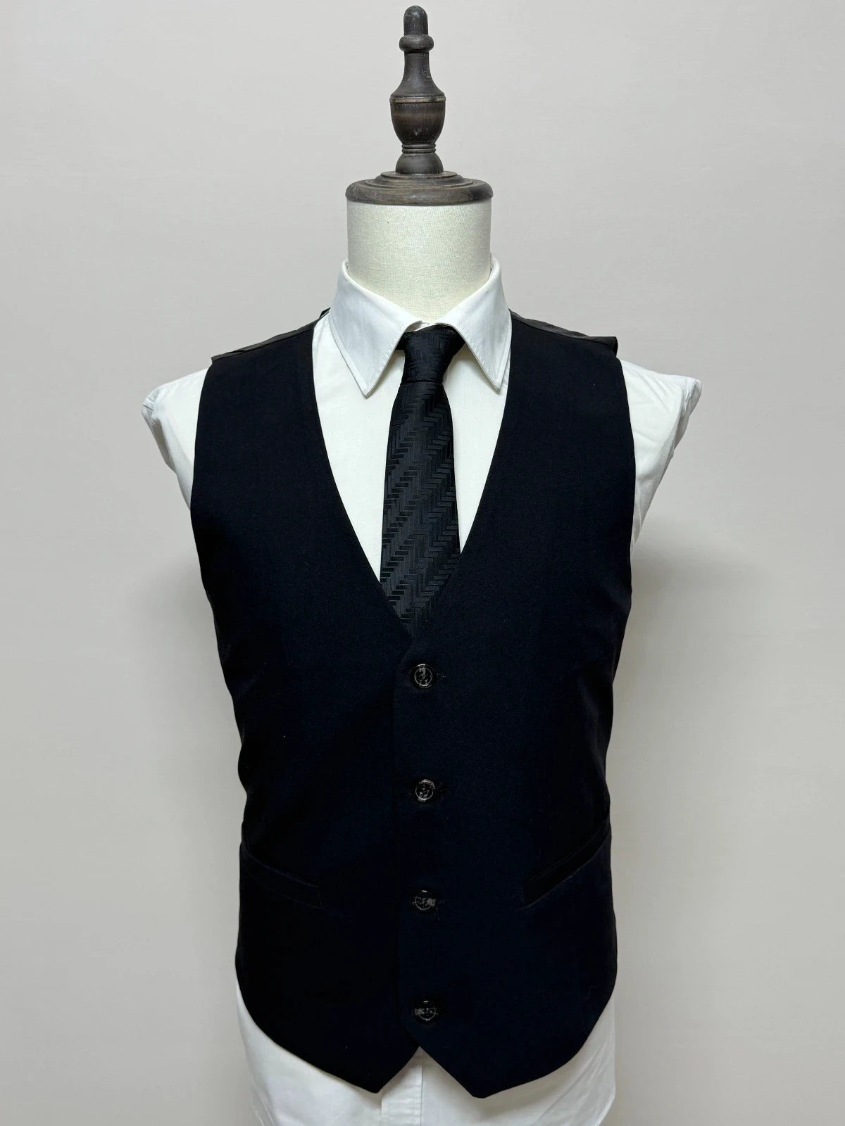 Gilet Uomo Red Jack Nero Elegante Tg L Nuovo Cerimonia (MP17)