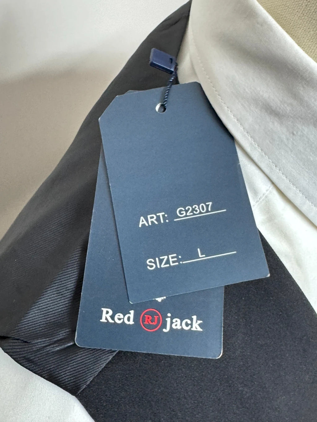 Gilet Uomo Red Jack Nero Elegante Tg L Nuovo Cerimonia (MP17)
