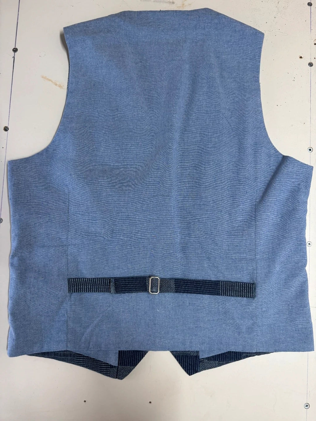 Titolo: Gilet Uomo Y.TWO Premium Blu Fantasia Patchwork Tg XL Elegante (MP18)