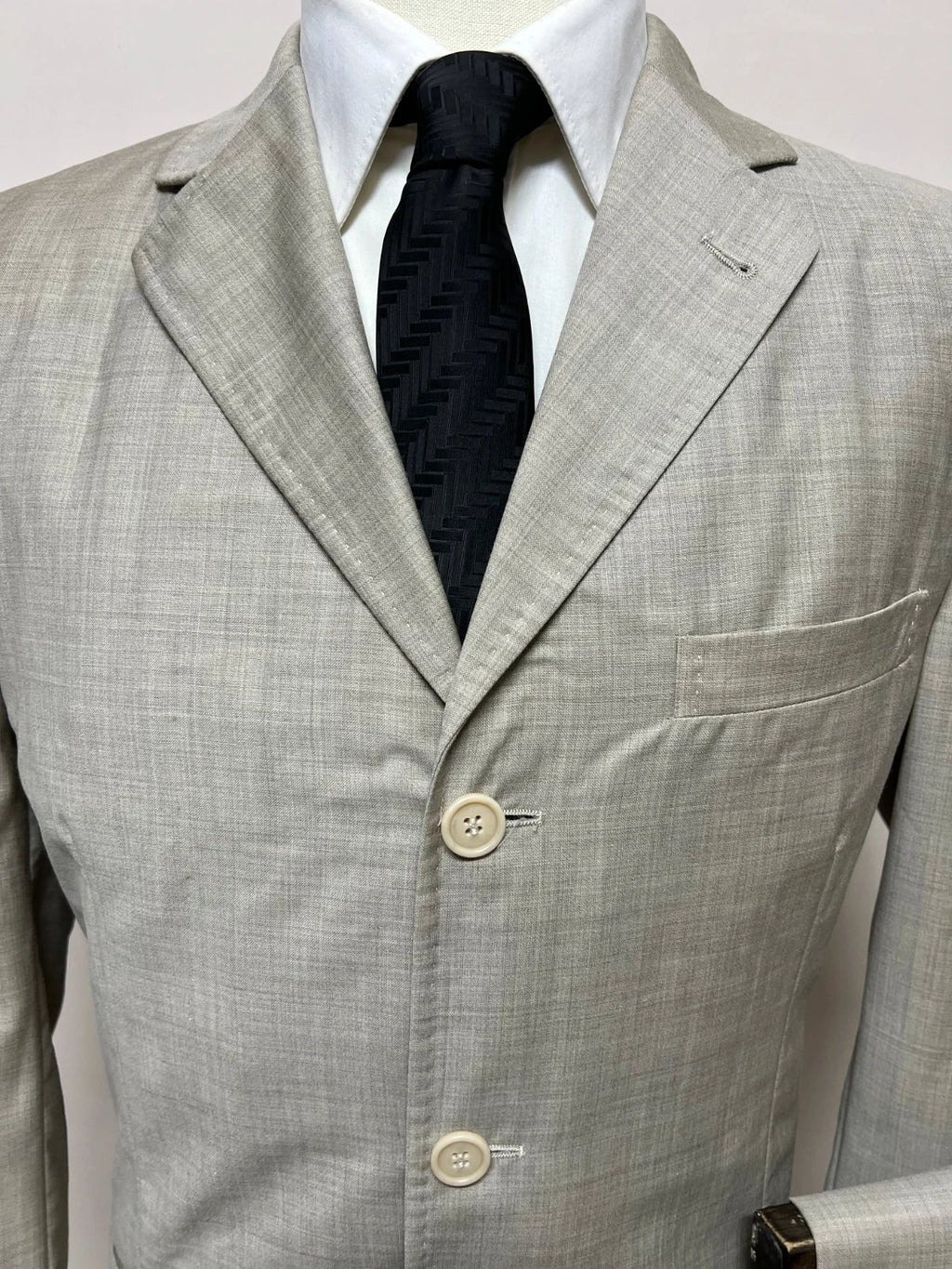 Abito Uomo Conbipel Studio Merino Extra Fine Wool Beige Taglia 48 (MA32)