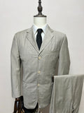 Abito Uomo Conbipel Studio Merino Extra Fine Wool Beige Taglia 48 (MA32)