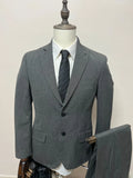 Abito Uomo Niama Man Conbipel Grigio Stretch Taglia 46 (MA39)