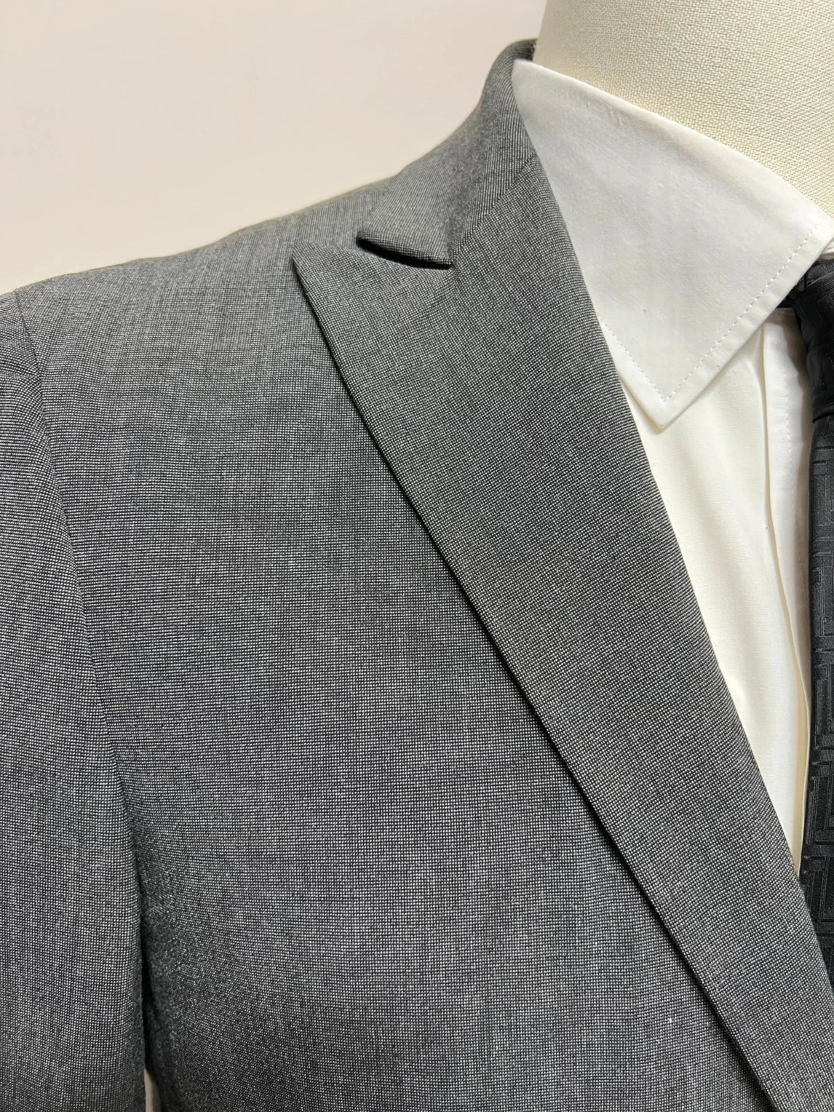 Abito Uomo Niama Man Conbipel Grigio Stretch Taglia 46 (MA39)
