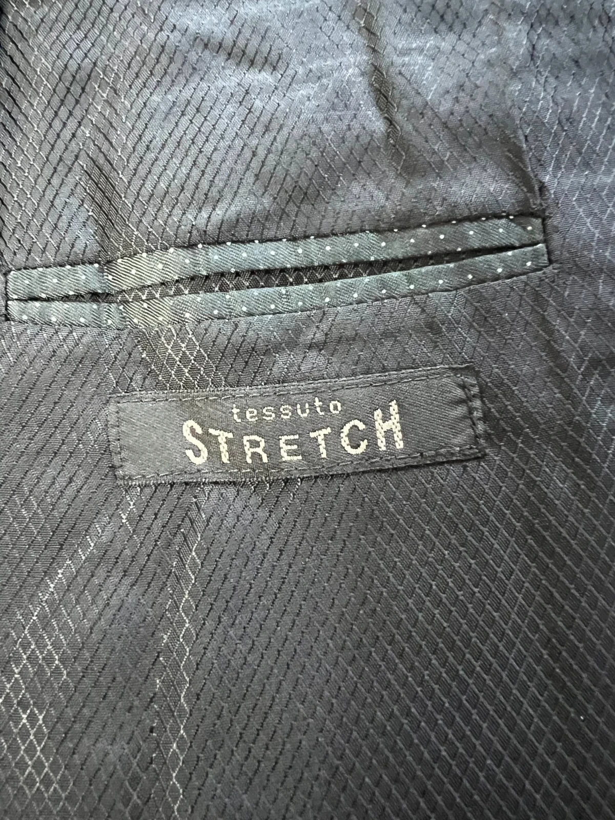 Abito Uomo Niama Man Conbipel Grigio Stretch Taglia 46 (MA39)