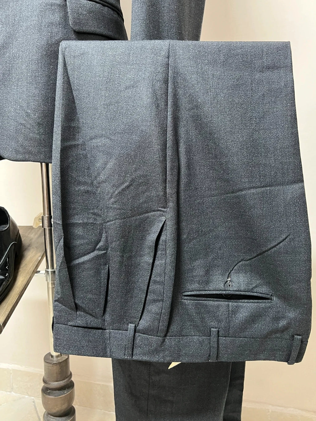 Abito Uomo Mr. Ramos Grigio Antracite Elegante Taglia 54 (MA49)
