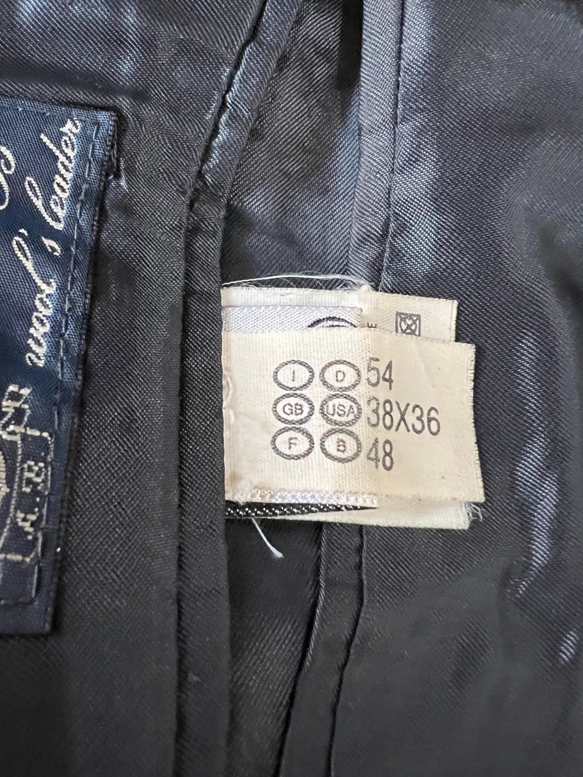 Abito Uomo Mr. Ramos Grigio Antracite Elegante Taglia 54 (MA49)