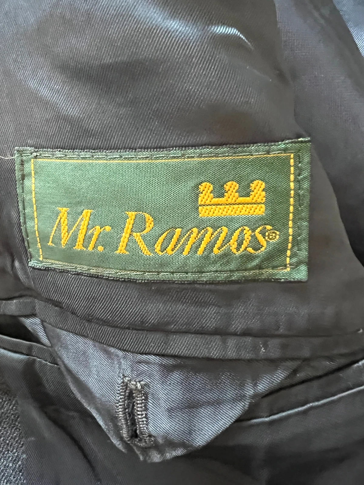 Abito Uomo Mr. Ramos Grigio Antracite Elegante Taglia 54 (MA49)