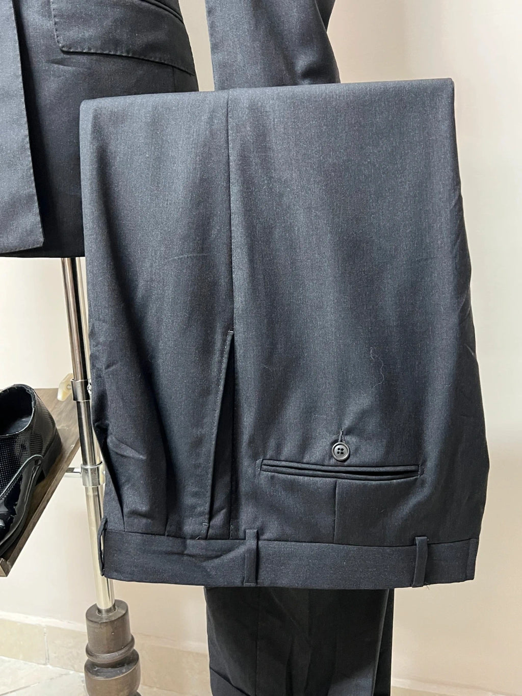 Abito Uomo Santino Super 100S Doppiopetto Grigio Taglia 48 (MA50)