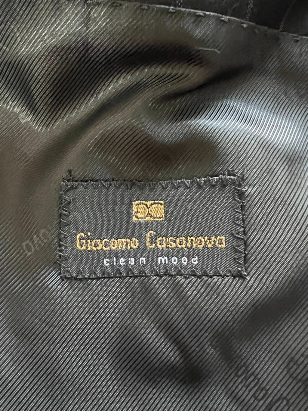 Abito Uomo Giacomo Casanova Super 120'S Fine Wool Gessato Taglia 56 (MA51)