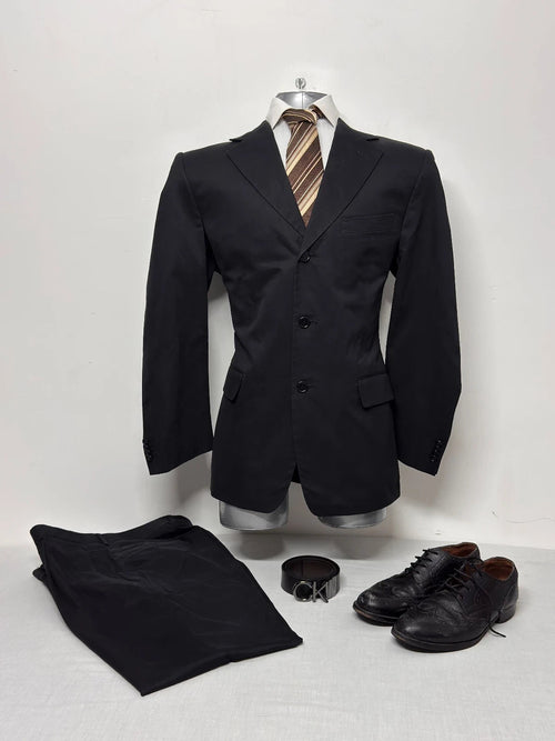 Abito Uomo Boggi Milano Blu Scuro Made in Italy Taglia 50 (A54) - TheNewElegance