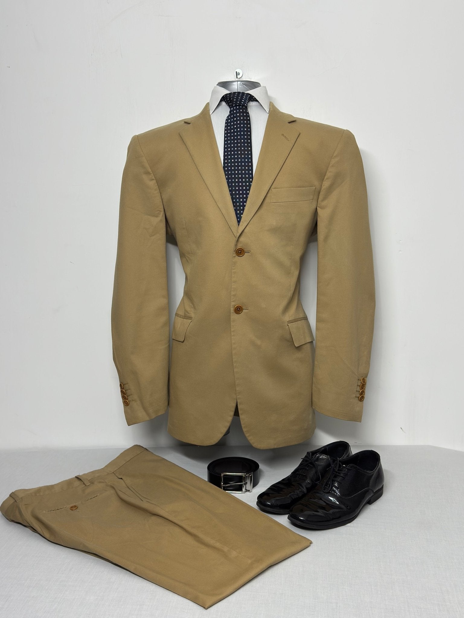 Abito uomo Jeordie’s Menswear beige – Drop 6 – tg 54. (2) - TheNewElegance
